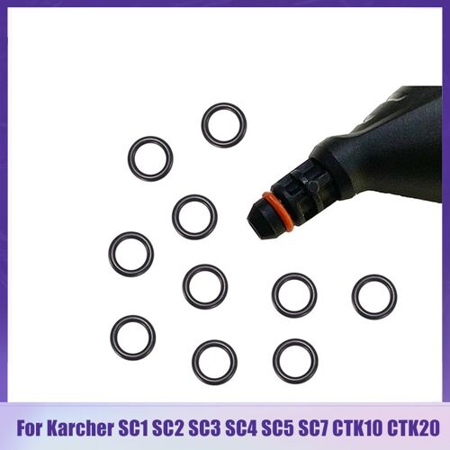 Pour Karcher Sc1125 Sc1200 Sc1202 Sc2 Sc3 Sc4 Sc5 Ctk10 Ctk20 2.884-312.0 Nettoyeur ? Vapeur Portatif En Caoutchouc Joint Torique Pi¿¿ces 9109-May24098