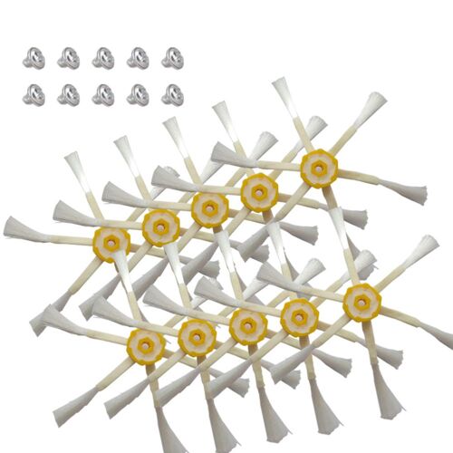 Accessoires Pour Aspirateur Irobot Roomba, 20 Pi¿¿ces Avec Brosse Lat¿¿rale Et 20 Vis, S¿¿ries 500 600 700 550 560 630 650 760 9109-May21537
