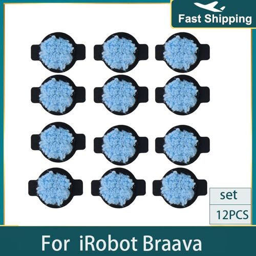 Kit De Capuchon De M¿¿che D'Eau De Remplacement Pour Aspirateur Robot Irobot Braava 380 380T 320 Menthe 4200 4205 5200 5200C 9109-May24901