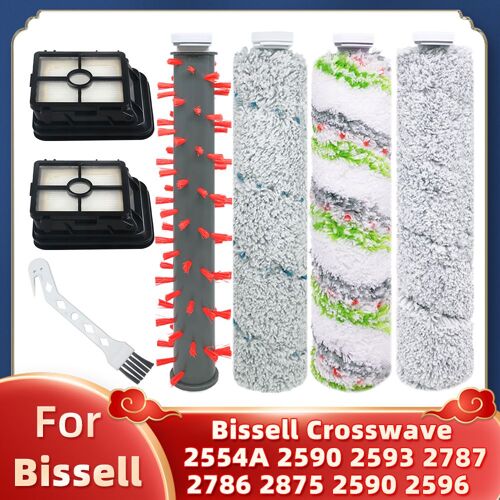 Rouleau Brosse Filtre Hepa De Remplacement Pour Aspirateur Bissell, Pi¿¿ces Pour Aspirateur ? Onde Transversale Sans Fil Max 2554A,2590,2593,2787,2786 9109-May24406