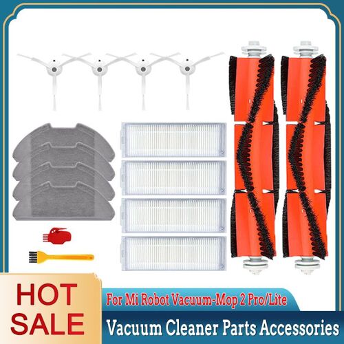 Filtre Pour Xiaomi Mi Robot Vacuum-Mop 2 Pro, Mi Robot Vacuum-Mop 2 Lite, Mjst1Shw, Mjstl, Chiffon De Vadrouille, Brosse Principale, Brosse Lat¿¿rale, 9109-May24552