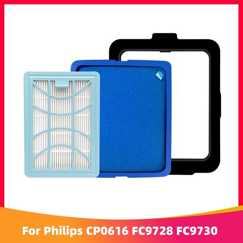 Kit de remplacement de filtre HEPA pour aspirateur modèle domestique Philips, pour modèles CP0616 FC9728 FC9730 FC9731 FC9732 FC9733 FC9734 FC9735 May06105241