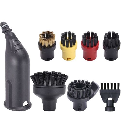 Brosse De Nettoyage Pour Karcher Sc2 Sc3 Sc4 Sc5 Sc7, Accessoires De Nettoyeur ? Vapeur, Brosses D'Arrosage Rondes, T¿ºte De Buse D'Extension 9109-May28301