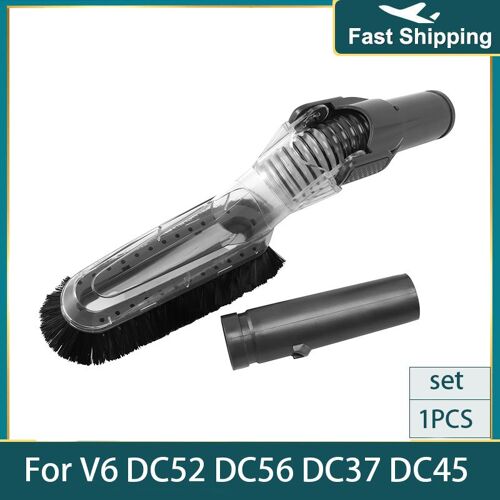 Accessoires Et Accessoires D'Aspirateur Souple Flexible Pour Dyson V6, Brosse D'?poussetage, Adaptateur 35Mm-32Mm, Parfait Pour Le Nettoyage De Meuble 9109-May25018