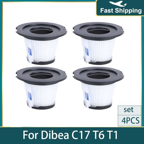 Filtre Hepa Adapt¿¿ Pour Aspirateur Dibea C17 T6, Pi¿¿ces Et Accessoires De Remplacement 9109-May25014