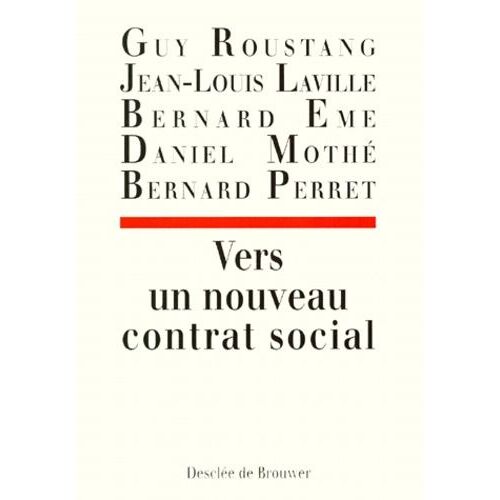 Vers Un Nouveau Contrat Social
