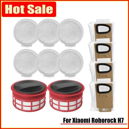Pi¿¿ces De Rechange Et Accessoires Pour Aspirateur Sans Fil Xiaomi Roborock H7, Kits De Filtres Hepa Avant Et Arri¿¿re 9109-May17035