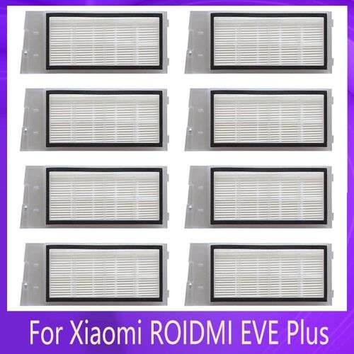 Pi¿¿ces De Rechange Pour Aspirateur Robot Xaiomi Roidmi Eve Plus, Accessoires De Remplacement Filtre Hepa Pour Maison Intelligente 9109-May17612