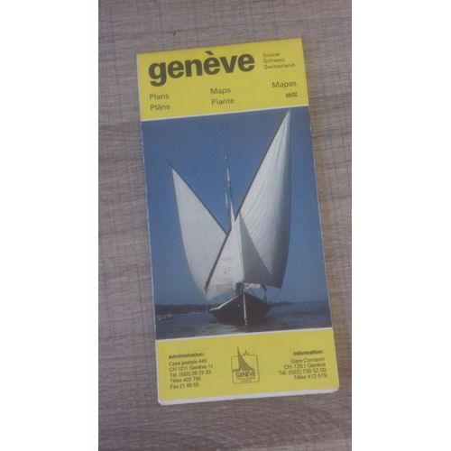 Carte Routière De Genève