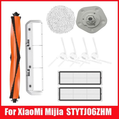 Pi¿¿ces De Rechange Pour Xiaomi Mijia, Aspirateur Robot Autonettoyant, Vadrouille Pro, Brosse Principale/Lat¿¿rale, Filtre Hepa, Accessoires En Tissu 9109-May19237