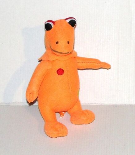 Peluche Casimir L'ile Aux Enfants Mini Format Doudou Dragon 15 Cm Vintage Pms