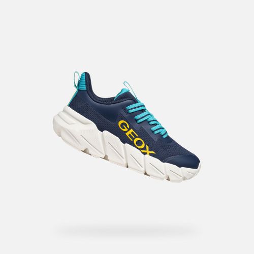 Chaussures Baskets Geox J Flexyper Fast Boy Pour Enfant