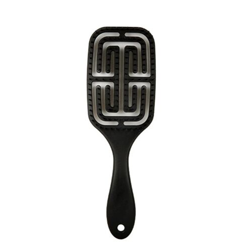Peigne De Massage Creux Pour Cuir Chevelu ¿ Brosse Démêlante Double Usage Pour Cheveux Secs Et Mouillés, Design Ergonomique Pour Femmes