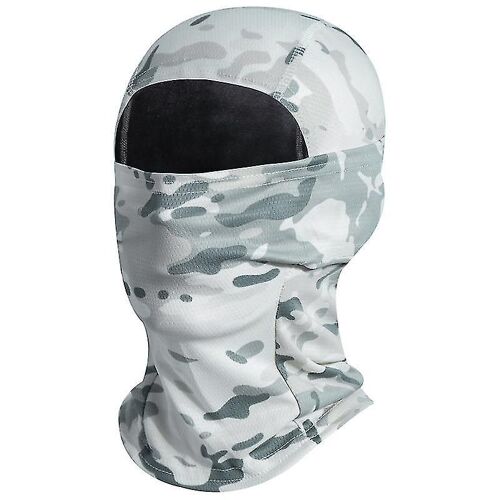 Cache-Cou Blanc Polyvalent, Masque Facial, Bandeau, Écharpe Pour Activités De Plein Air ¿ Respirant Et Confortable (1 Pièce)