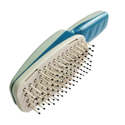 Peigne De Massage Antistatique À Anions Pour Animaux De Compagnie, Pour Poils Mi-Longs À Longs, Outil Confortable Et Pratique.