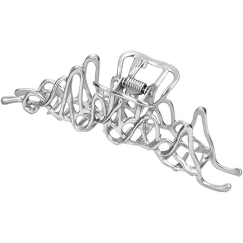 Pince À Cheveux Élégante En Métal Torsadé Pour Femme ¿ Durable, Légère Et Sûre Pour Tous Types De Cheveux 