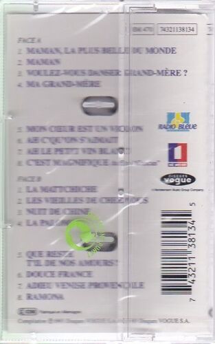 Jacques Lantier : Mes Plus Belles Chansons / 16 Titres / K7 Audio