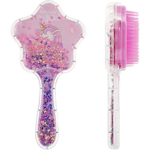 Adorable Brosse À Cheveux Licorne Pour Enfants (3 À 8 Ans) - Démêlage Facile Et Design Amusant Avec Papillon Clignotant
