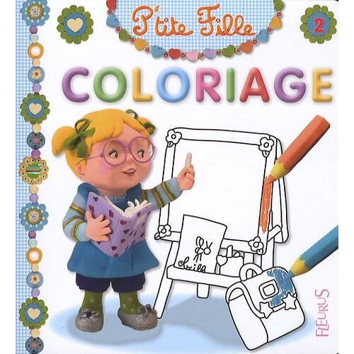 Coloriage P'tite Fille - Numéro 2