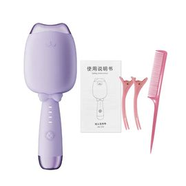 Fer À Friser Pince À Cheveux Onduler 32mm Vague Profonde Bigoudi Outil Vagues Baguette À Friser Fer À Friser Pour Tous Les Types De Cheveux.Violet.L'ua