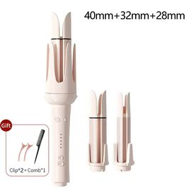 Bigoudi Automatique 32mm Fer À Friser Professionnel Rotatif Automatique Rouleau À Cheveux En Céramique Bâton 40mm Baguette À Friser Cheveux Waver.40mm 32mm 28mm.