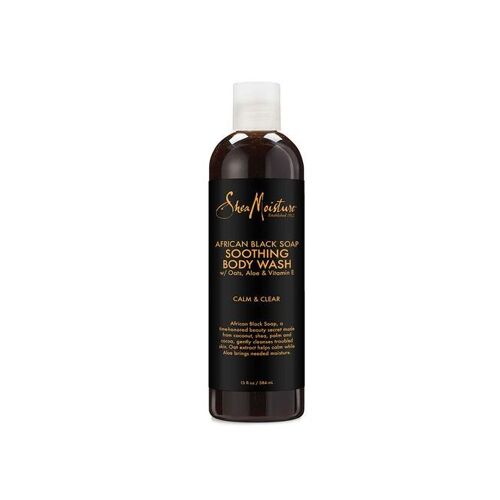 Shea Moisture Savon Noir Africain Nettoyant Pour Le Corps Apaisant 369g 