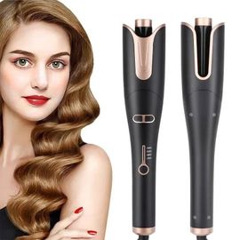 Fer À Friser Existent Multifonctionnel À 360 °,Bâton Électrique Pour Cheveux,Grande Vague,Deux Voies En Saillie,Vaccage Rapide,Outil De Coiffure.Norme Européenne.Black