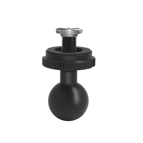 Support de support de boule GPS pour caméra d'action avec vis Boule de 1 pouce pour l'accessoire de base de la tête