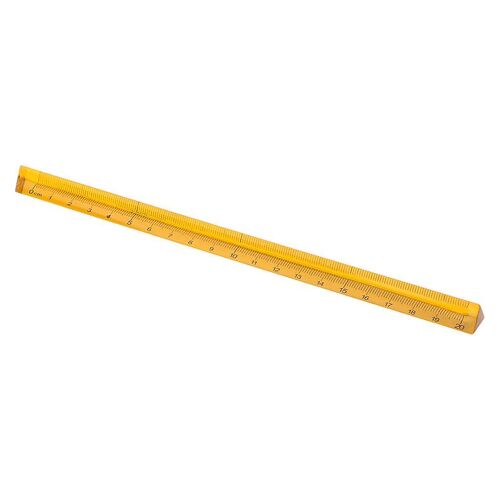 Règle Droite Acrylique Portable Règle À Trois Côtés Règle Mathématique Précise
