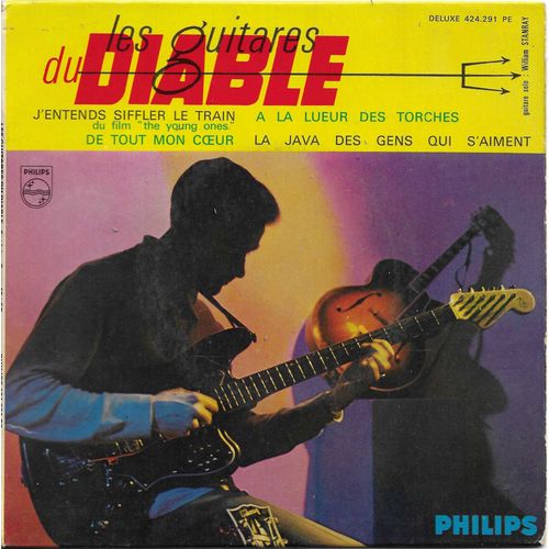 Les Guitares Du Diable : 5e Série - De Tout Mon Coeur 2'21 - J'Entends Siffler Le Train 2'09 / A La Lueur Des Torches 2'30 - La Java Des Gens Qui S'Aiment 1'50