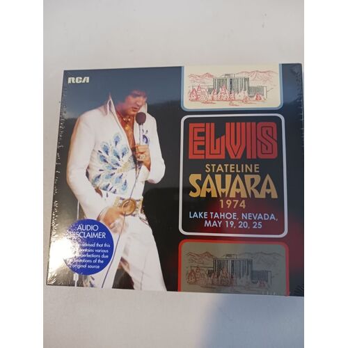 Elvis Presley Stateline Sahara 1974 Digipack 3 Cd 19, 20, 25/5/74 Las Vegas Soundboard Shows