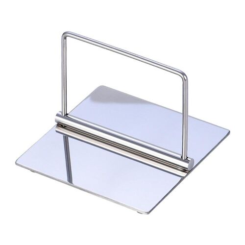 Porte-Mouchoirs En Acier Inoxydable De Qualité Supérieure - Élégant Porte-Serviettes Pour La Maison, L'hôtel Et Le Restaurant - Finition Argentée