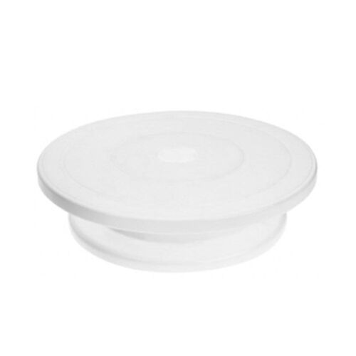 Plateau Tournant Pour Gâteaux De 28 Cm De Qualité Supérieure - Plastique Alimentaire Durable Pour Une Décoration Et Un Service Faciles