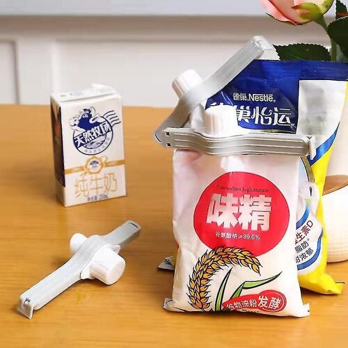 Lot De 5 Clips De Fermeture Pour Aliments ¿ Clips De Conservation Des Aliments Frais Et Résistants À L'humidité Pour La Cuisine, Pour Conserver Les Collations Et Les Repas