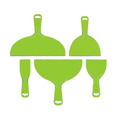 Lot De 5 Grattoirs À Pâte ¿ Outils De Cuisson Polyvalents Pour Couper, Lisser Et Décorer Gâteaux Et Pâtisseries