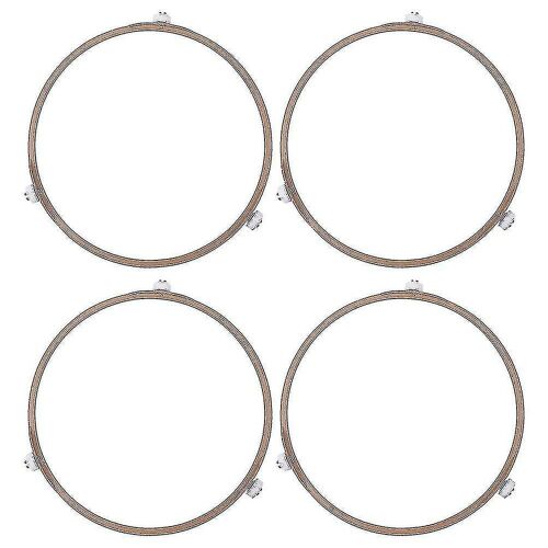 Lot De 4 Rouleaux Pour Plateau Tournant Pour Micro-Ondes - Base En Pps Durable Pour Une Chaleur Uniforme Et Une Rotation Fluide - Accessoire De Cuisine Essentiel