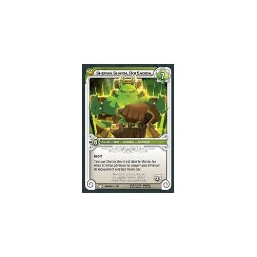Carte Wakfu Sheram Sharm Roi Sadida