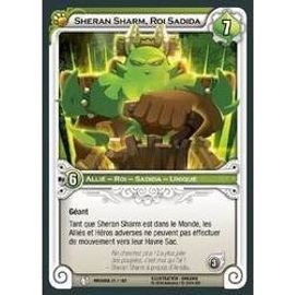 Carte Wakfu Sheram Sharm Roi Sadida