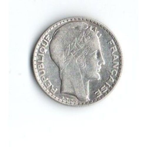 Pièce 10 Francs P. Turin -- 1932 -- Argent 680/1000ème - En B E+