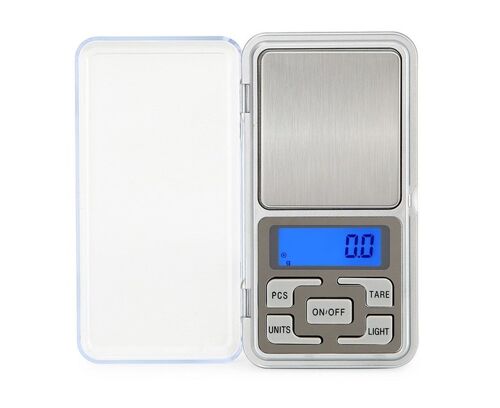 Balance De Poche Numérique Haute Précision 500 G - Balance De Cuisine Et De Laboratoire Compacte Avec Rétroéclairage, Tare Et Unités Multiples