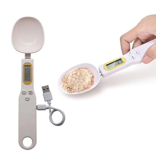 Balance Numérique Pour La Cuisine - Écran Lcd Précis, Fonction Tare, Mesure Multi-Unités, Design Compact