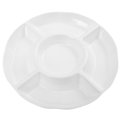 Assiette Compartimentée En Mélamine En Forme De Coeur : Vaisselle Élégante Et Compartimentée Pour La Maison, Les Restaurants Et Les Cadeaux