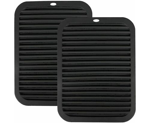 Lot De 2 Dessous De Plat Antidérapants En Silicone Résistants À La Chaleur ¿ Grands Dessous De Plat Pour Casseroles Chaudes, Protection De La Cuisine Et Utilisation Polyvalente