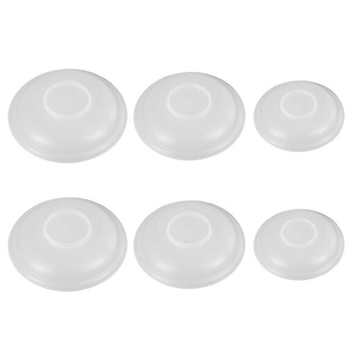 Lot De 6 Couvercles De Protection Alimentaire ¿ Dôme De Présentation En Plastique Durable Pour Micro-Ondes Et Réfrigérateur ¿ Outil De Cuisine Polyvalent