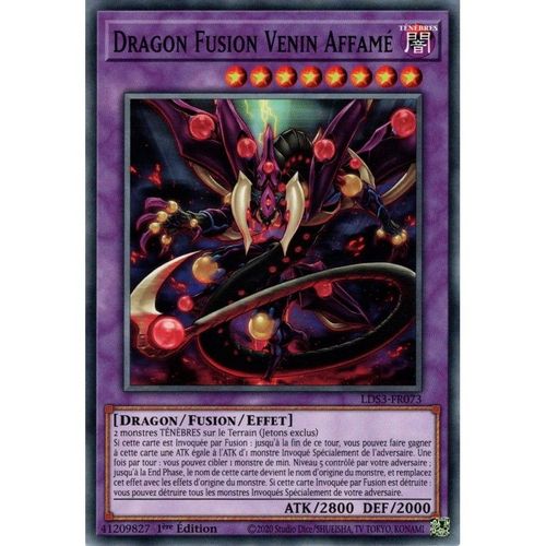 Yu-Gi-Oh! - Dragon Fusion Venin Affamé - Lds3-Fr073 - Commune
