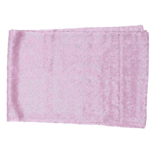 Chemin De Table À Paillettes Bleu Ciel ¿ Nappe Élégante Pour Mariages, Fêtes Et Événements ¿ Housse De Table Durable Et Élégante