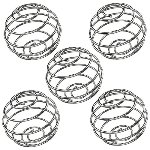 Lot De 5 Boules De Shaker En Acier Inoxydable 304 Pour Un Mélange Homogène ¿ Idéales Pour Les Protéines, Les Milkshakes Et Les Boissons