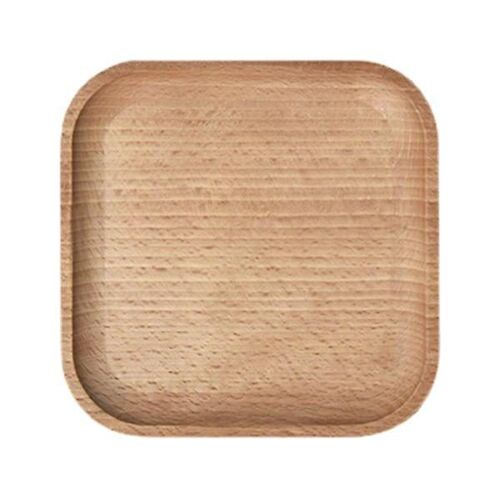 Plateau De Service En Bois Chic - Petite Assiette À Apéritif Pour Collations, Fruits Et Décoration - Cadeau Parfait Pour Toutes Les Occasions