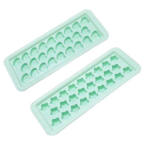 Lot De 2 Moules À Glaçons En Silicone En Forme De Coeur ¿ Moules À Bonbons Et Friandises Réutilisables Pour La Maison ¿ Faciles À Nettoyer Et Polyvalents