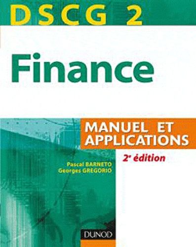 Finance Dscg 2 - Manuel Et Applications